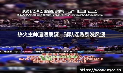 热火主帅遭遇质疑，球队连败引发风波